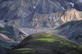Montagnes de Landmannalaugar en été. Islande ; Europe ; Landmannalaugar ; minéral ; paysage ; 
