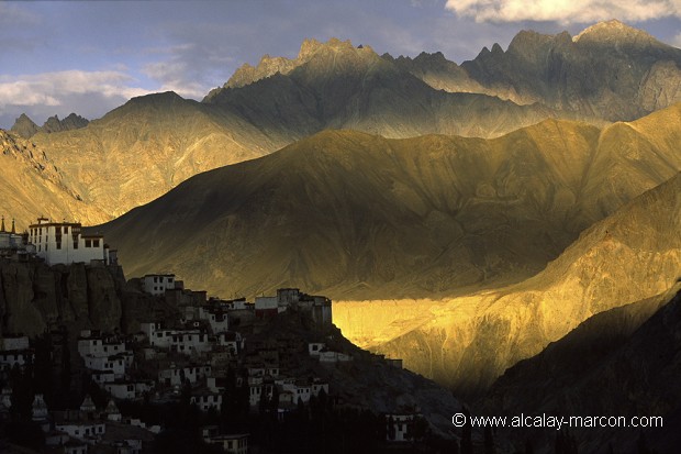 Coucher de soleil au Ladakh